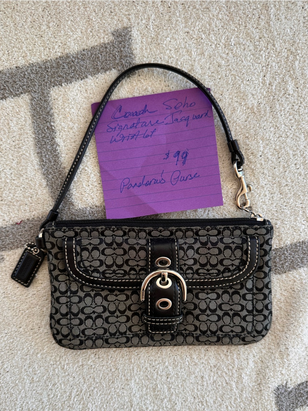 Coach SoHo wristlet